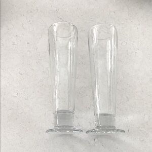 Pilsner Beer Glasses Set of 2
